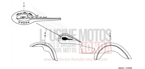 MARQUE VT750C21 de 2001